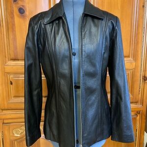 Jacqueline Ferrar Genuine Lambskin Jacket